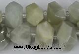 CNG5832 15.5 inches 12*16mm - 15*20mm faceted nuggets moonstone beads