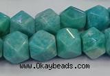 CNG5841 15.5 inches 10*12mm - 12*14mm faceted nuggets amazonite beads