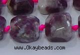 CNG5886 15.5 inches 10*12mm - 10*14mm faceted freeform tourmaline beads