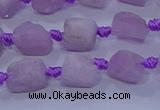 CNG5911 15.5 inches 4*6mm - 6*10mm nuggets rough kunzite beads