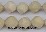 CNG6122 15.5 inches 8mm faceted nuggets jasper beads