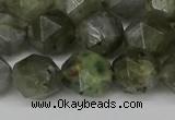 CNG6184 15.5 inches 10mm faceted nuggets labradorite beads