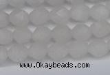 CNG6235 15.5 inches 6mm faceted nuggets white jade beads