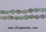 CNG6361 15.5 inches 14*18mm - 16*22mm freeform matte fluorite beads