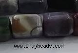 CNG6411 15.5 inches 15*20mm faceted nuggets Indian agate beads