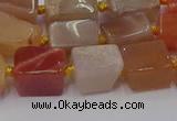 CNG6824 15.5 inches 5*8mm - 8*12mm nuggets sunstone beads