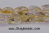 CNG6856 15.5 inches 8*12mm - 10*14mm nuggets citrine beads