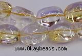 CNG6857 15.5 inches 12*16mm - 13*18mm nuggets citrine beads