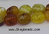 CNG6881 15.5 inches 12*16mm - 13*18mm nuggets yellow opal beads