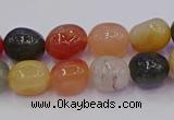 CNG6888 8*12mm - 10*14mm nuggets mixed rutilated quartz beads