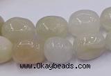 CNG6892 15.5 inches 10*12mm - 10*15mm nuggets moonstone beads