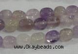 CNG700 15.5 inches 8*10mm nuggets amethyst beads wholesale