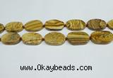 CNG7053 15.5 inches 20*30mm - 22*35mm freeform picture jasper beads