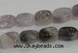 CNG706 15.5 inches 10*14mm nuggets amethyst beads wholesale