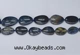 CNG7116 15.5 inches 20*25mm - 30*40mm freeform blue dumortierite beads