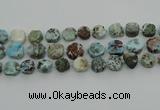 CNG7200 15.5 inches 12*14mm - 14*16mm faceted freeform larimar beads