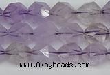 CNG7216 15.5 inches 8mm faceted nuggets amethyst beads wholesale