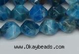 CNG7431 15.5 inches 8mm faceted nuggets apatite gemstone beads