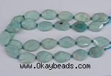 CNG7463 15.5 inches 20*25mm - 25*35mm faceted freeform amazonite beads