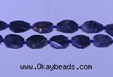 CNG7517 15.5 inches 25*35mm - 30*40mm faceted freeform labradorite beads