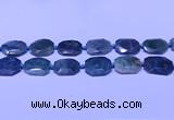 CNG7531 15.5 inches 18*25mm - 25*35mm faceted freeform chrysocolla beads