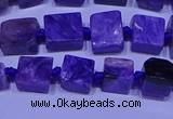 CNG7546 15.5 inches 6*8mm - 10*12mm freeform charoite beads