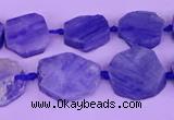 CNG7613 15.5 inches 12*12mm - 15*16mm freeform kyanite beads