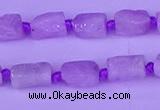 CNG7635 15.5 inches 5*7mm - 8*10mm nuggets kunzite beads