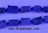 CNG7645 15.5 inches 5*6mm - 6*8mm nuggets tanzanite beads