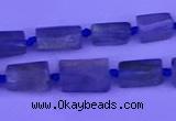 CNG7653 15.5 inches 5*7mm - 8*10mm nuggets labradorite beads