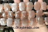 CNG7884 13*18mm - 15*25mm faceted freeform moonstone beads