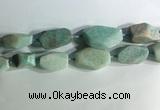 CNG7960 15.5 inches 15*25mm - 20*40mm nuggets amazonite beads