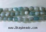 CNG8136 15.5 inches 8*12mm nuggets striped agate beads wholesale