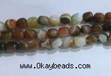 CNG8141 15.5 inches 8*12mm nuggets striped agate beads wholesale