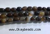 CNG8159 15.5 inches 10*14mm nuggets agate beads wholesale