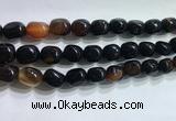 CNG8160 15.5 inches 10*14mm nuggets agate beads wholesale