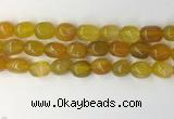 CNG8205 15.5 inches 12*16mm nuggets agate beads wholesale