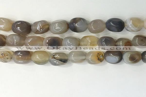 CNG8259 15.5 inches 13*18mm nuggets agate beads wholesale