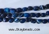 CNG8271 15.5 inches 13*18mm nuggets striped agate beads wholesale