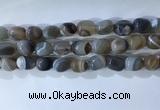 CNG8277 15.5 inches 13*18mm nuggets striped agate beads wholesale