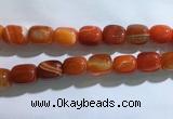 CNG8314 15.5 inches 15*20mm nuggets striped agate beads wholesale