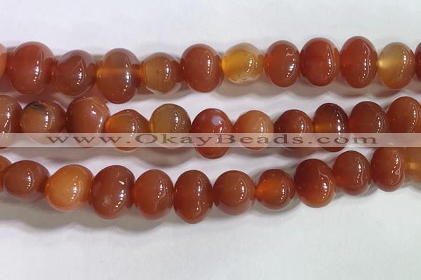 CNG8333 15.5 inches 10*12mm nuggets agate beads wholesale