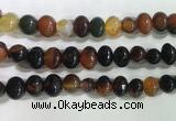 CNG8338 15.5 inches 10*12mm nuggets agate beads wholesale