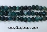 CNG8350 15.5 inches 10*12mm nuggets striped agate beads wholesale