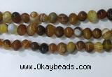 CNG8351 15.5 inches 10*12mm nuggets striped agate beads wholesale