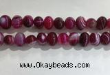 CNG8383 15.5 inches 12*16mm nuggets striped agate beads wholesale