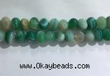 CNG8385 15.5 inches 12*16mm nuggets striped agate beads wholesale