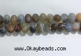 CNG8387 15.5 inches 12*16mm nuggets striped agate beads wholesale