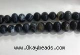 CNG8390 15.5 inches 12*16mm nuggets striped agate beads wholesale