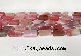 CNG8395 15.5 inches 8*18mm - 10*25mm freeform agate beads